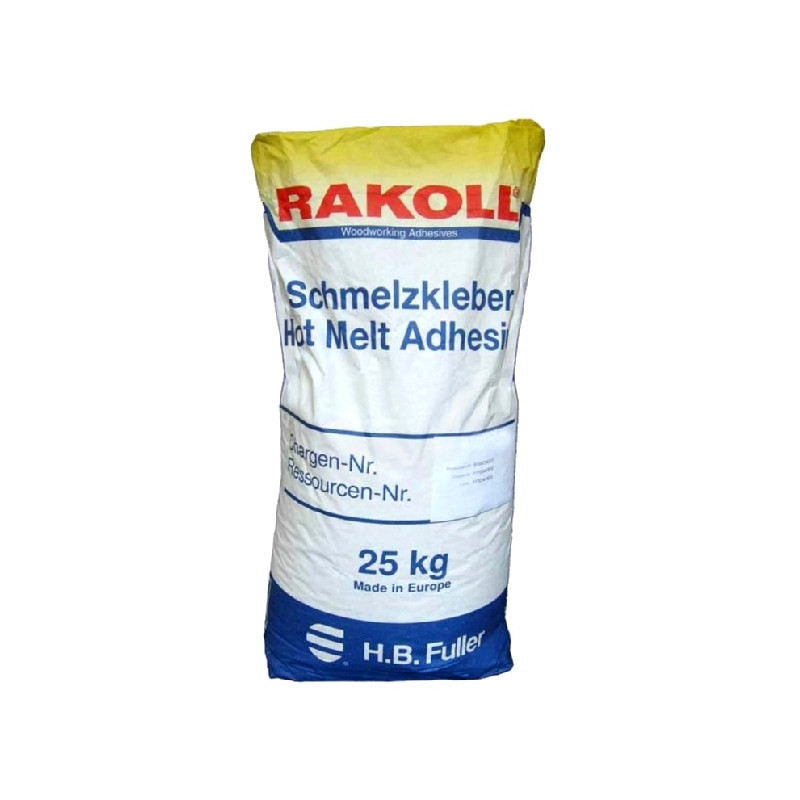 Cola termofusível à base de copolímero de Eva H.B.Fuller-Rakoll RAKOLL U 24 (U24), 25 kg