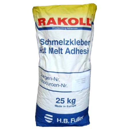 Cola termofusível à base de copolímero de Eva H.B.Fuller-Rakoll RAKOLL U 24 (U24), 25 kg
