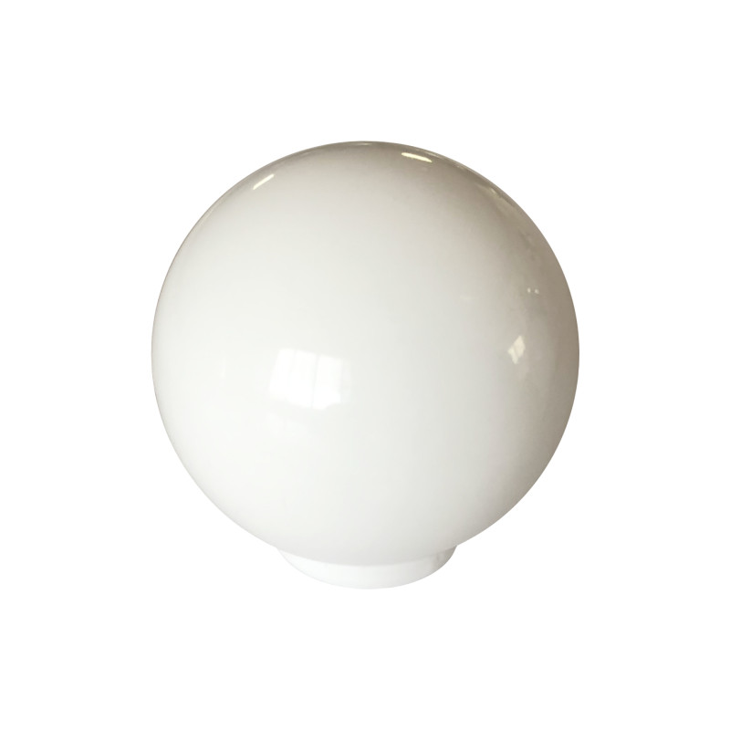 Puxador clássico, bola F94 2110, plástico lacado branco, 1 furo, Ø.28 x A.29 mm