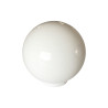 Puxador clássico, bola F94 2110, plástico lacado branco, 1 furo, Ø.28 x A.29 mm