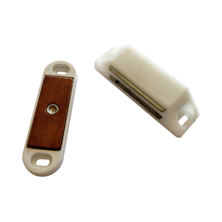 Fecho magnético K88, branco, C.59 x L.17 x A.16 mm