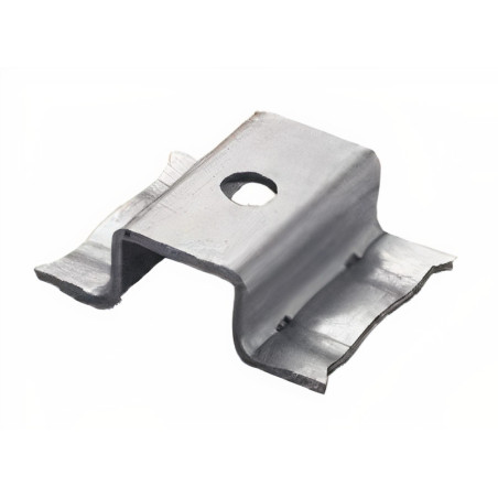 Acessório de fixação para pavimento deck 01, inox, A.10 x L.24 x C.30 mm