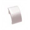Puxador atual, unha SM 284, zamak níquel mate, 1 furo, L.24 x A.34 mm