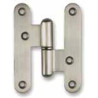 Dobradiça balanço tipo Europeia lisa Sofima 3002 para porta, latão bronze, 3,5", A.92,3 x L.39,8 x E.3 mm, esquerda