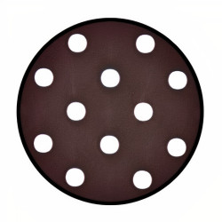 Grelha/respiro de ventilação redonda HAFELE 571.28.104, plástico castanho, P.10 x Ø.39 mm