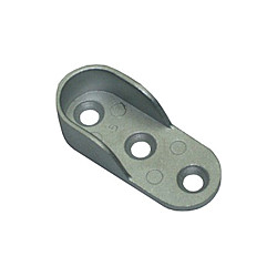 Suporte lateral Sofima 1035 para varão de roupeiro, zamak alumínio