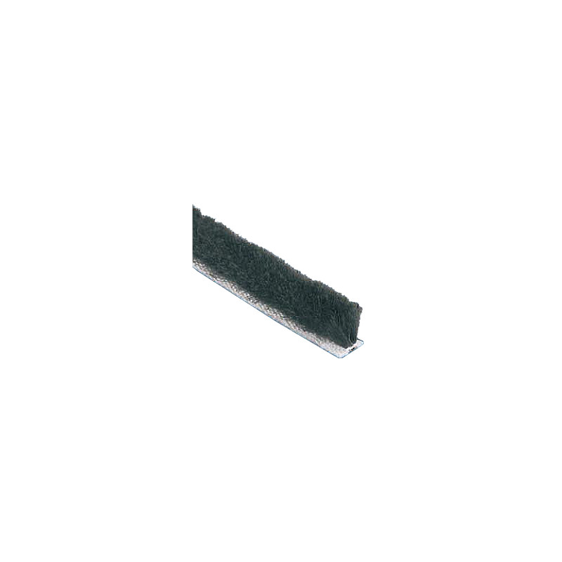 Feltro 10338 para calha de roupeiro, branco, 7 x 12 mm