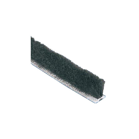Feltro 10338 para calha de roupeiro, branco, 7 x 12 mm