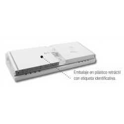 Kit/módulo superior Alvic, melamina cinza, aglomerado estrutura 16 costa 8, A.900 x P.330 x L.500 mm