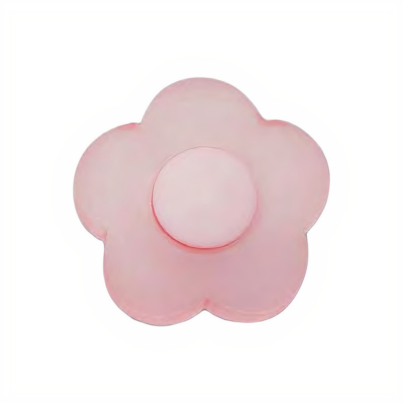 Puxador criança, flor Nesu 606RS, metacrilato rosa, Ø.35 mm