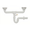 Sifão/válvula manual dupla RODI 0221000, acessório 50, cesta Ø.115 mm