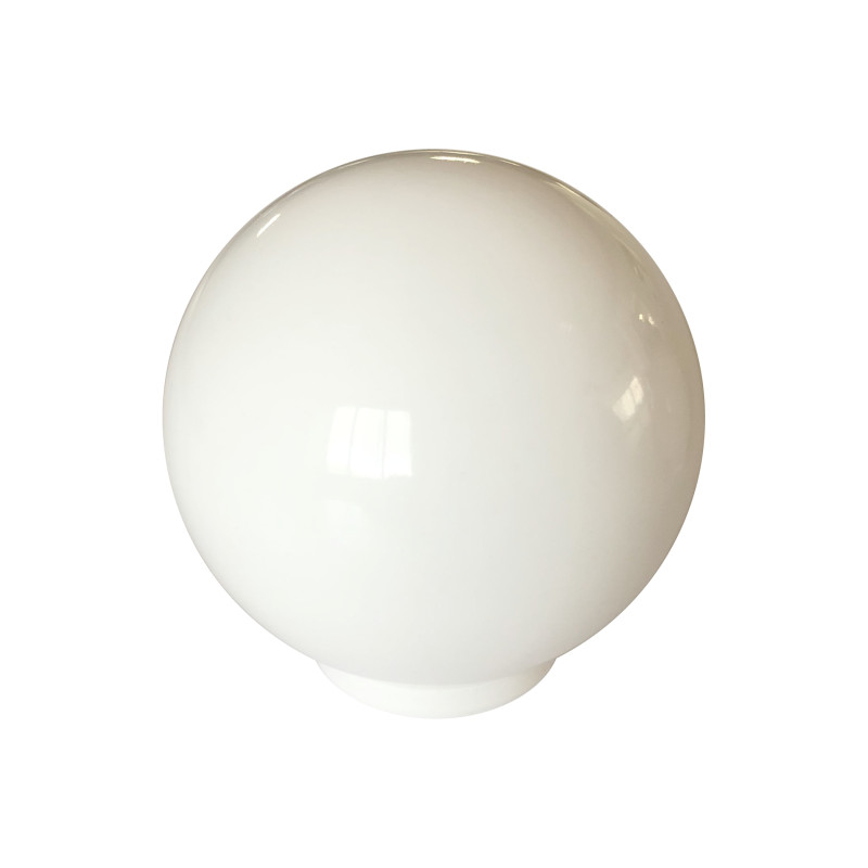 Puxador clássico, bola F94 2100, plástico lacado branco, 1 furo, Ø.34/35 x A.35 mm