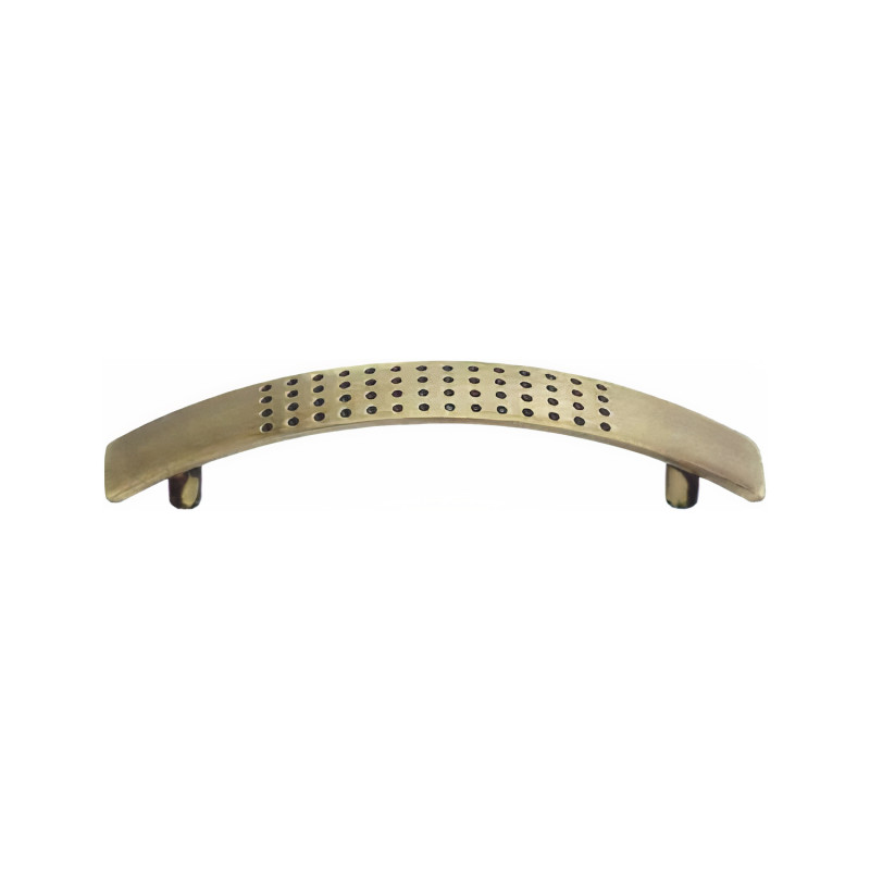 Puxador clássico, asa ponte SM 361, zamak cromado, 2 furos distância 96, E.18 x A.29 x C.128 mm