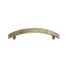 Puxador clássico, asa ponte SM 361, zamak cromado, 2 furos distância 96, E.18 x A.29 x C.128 mm