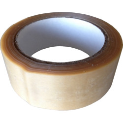 Fita adesiva/cola em rolo, PVC transparente, C.66 mts x L.38 mm