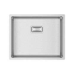 Lava louça RODI BOX LUX 50, uma pia sem escorredor, inox escovado, aplicação inferior (B), 540 x 440, MOD.600 mm
