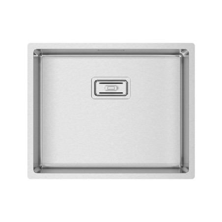 Lava louça RODI BOX LUX 50, uma pia sem escorredor, inox escovado, aplicação inferior (A), 540 x 440, MOD.600 mm