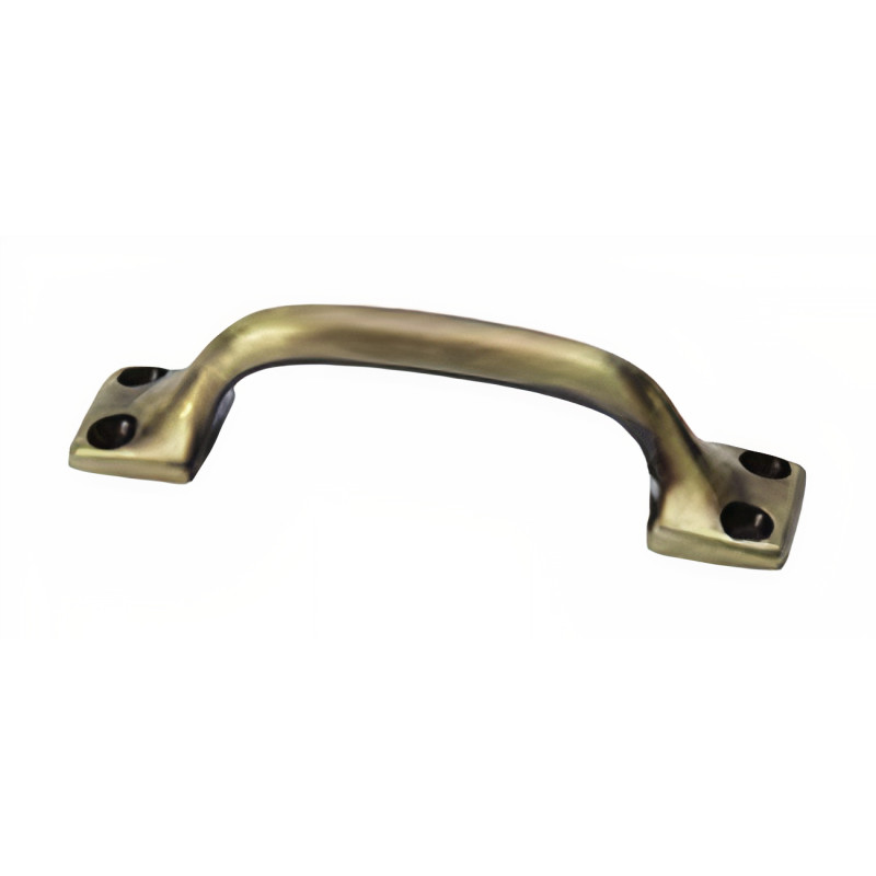 Puxador clássico, asa ponte Sofima 169, zamak bronze, C.98 x A.23 mm