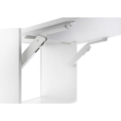 Compasso de elevação KESSEBOHMER FREElight C forte, altura/peso máx. porta 600 mm/6 kg, branco