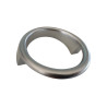 Puxador clássico, argola SM 312, zamak cromado mate, 2 furos distância 41,5, Ø.50 x A.19 mm