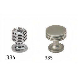 Puxador atual, cilindro Sofima 335, latão dourado, 1 furo, Ø.20 x A.22 mm