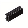 Perfil calha puxador Terra Top Line TR19-S85, p/porta de roupeiro E.18-19, alumínio prata mate, A.32 x L.25 x C.2600 mm