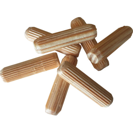 Cavilhas Artimol, madeira de pinho, 8 x 45 mm
