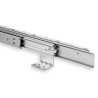 Corrediça de mesa extensível Pottker G35-1200, suporta 90 kg, A.58-102, C.1200 + abertura de 4 x 450 mm
