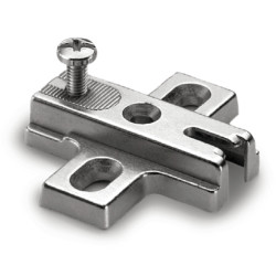 Calço DANCO FB 886/15-4 AR para dobradiça, zamak, furação 32, altura 15 mm