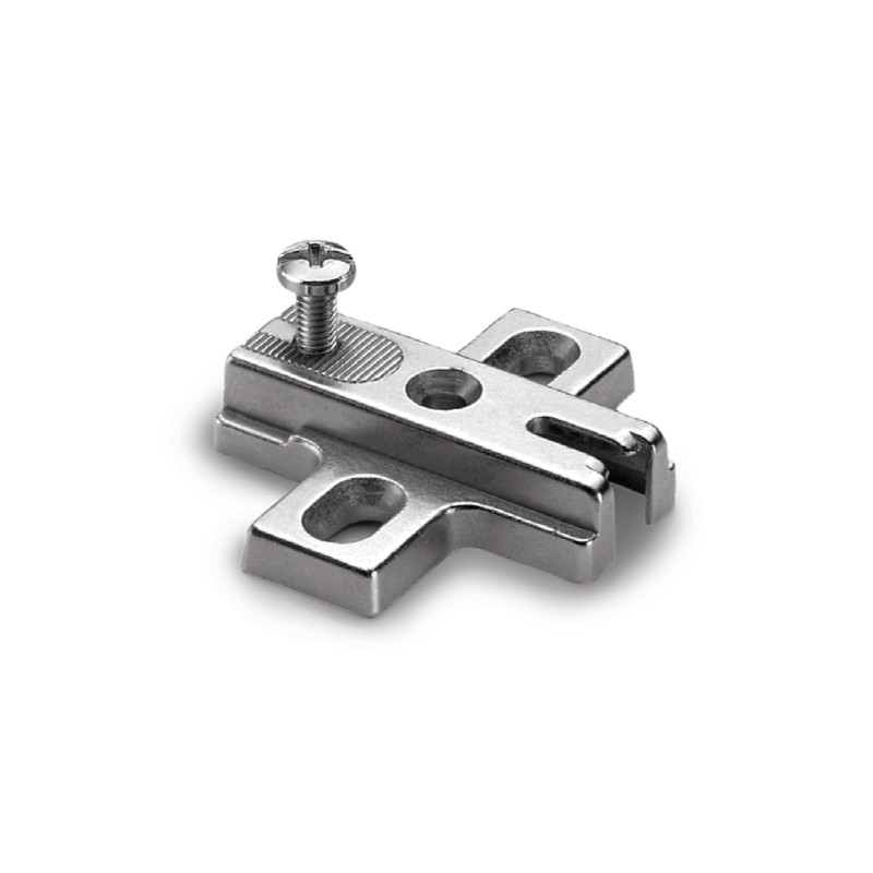 Calço DANCO FB 886/10-4 AR para dobradiça, zamak, furação 32, altura 10 mm