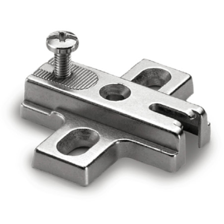 Calço DANCO FB 886/10-4 AR para dobradiça, zamak, furação 32, altura 10 mm