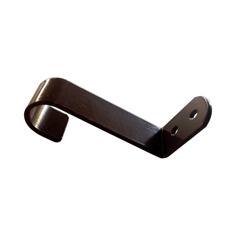 Suporte central 116/60 para varão de roupeiro, branco