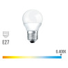 Lâmpada esférica/bola LED luz fria 98700, Ø.4,5 x 8 cm, E27, 200º, CE.A+ 220/240V 6W 500LM 6400K