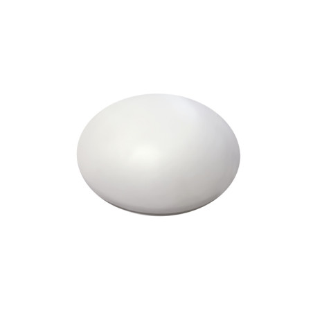 Batente autocolante para porta de interior Nesu 720BL, plástico ABS branco, Ø.60 x A.13 mm
