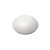 Batente autocolante para porta de interior Nesu 720BL, plástico ABS branco, Ø.60 x A.13 mm