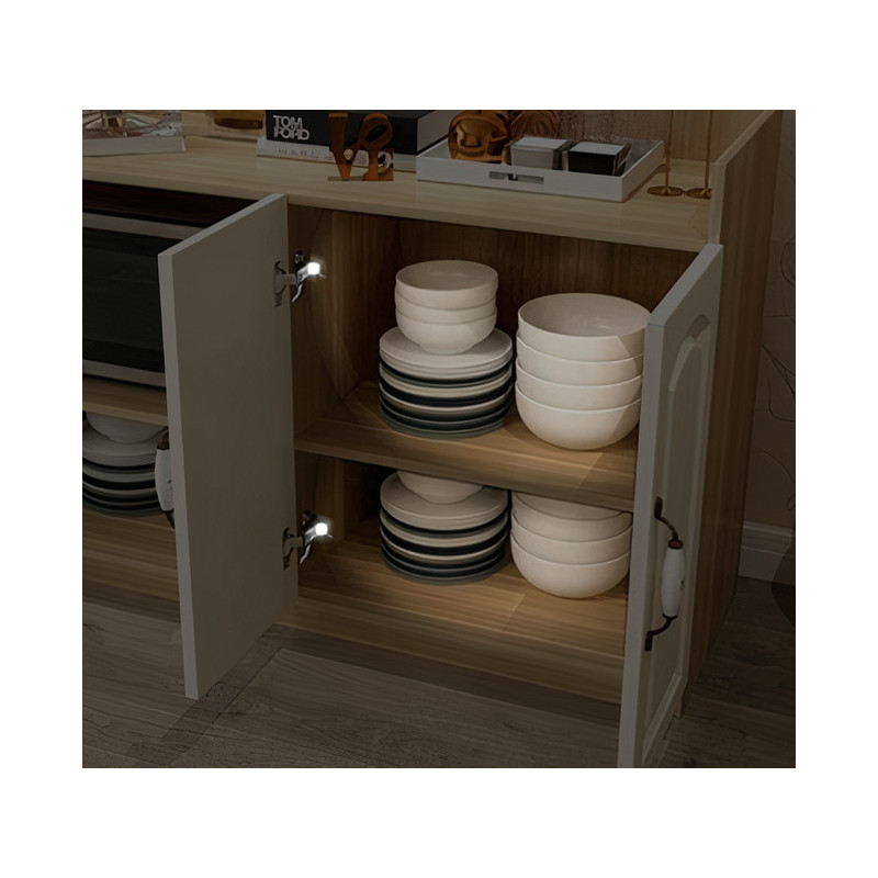 Foco LED luz para dobradiça X45, plástico cinza