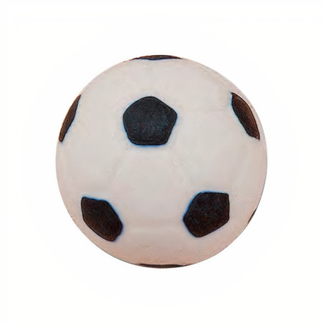 Puxador criança, bola futebol Nesu 328NE, cerâmica preto, Ø.31 mm