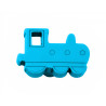 Puxador criança, comboio Nesu 605AZ, metacrilato azul, 44 x 30 mm