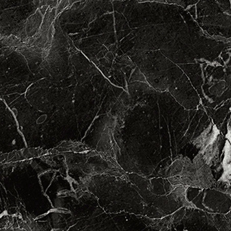 Placa ALVIC LUXE Mármol, MDF termolacado oriental black, C.2750 x L.1240 x E.10 mm