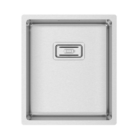 Lava louça RODI BOX LUX 34, uma pia sem escorredor, inox escovado, aplicação inferior (B), 380 x 440, MOD.450 mm