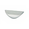 Puxador atual, gola Sofima 725, zamak niquelado mate, 1 furo, L.18 x C.52 x A.11 mm