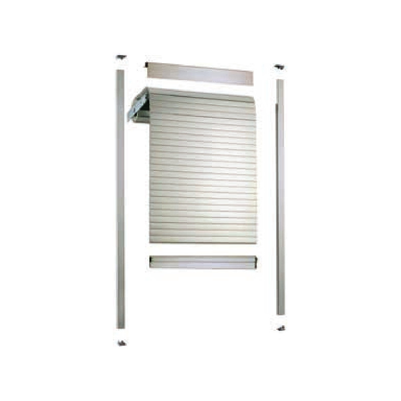 Conjunto esteira/persiana REHAU C3 779524, perfil com 20 alumínio, para painéis de 16, L.900 x A.1500 mm