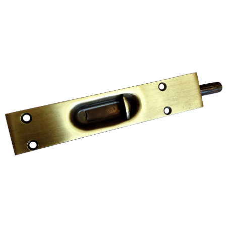 Fecho unha 207X, latão bronze, C.126 x L.24 x E.1,5 mm