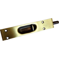 Fecho unha 207X, latão mate, C.126 x L.24 x E.1,5 mm