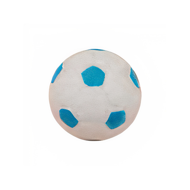 Puxador criança, bola futebol Nesu 328AZ, cerâmica azul, Ø.31 mm