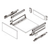 Vareta quadrada O07.QD para gaveta DTC, C.500 mm