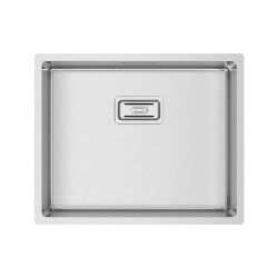 Lava louça RODI BOX LUX 50, uma pia sem escorredor, inox escovado, aplicação superior ou á face (A), 540 x 440, MOD.600 mm