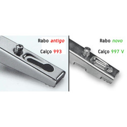Dobradiça reta DANCO F78071P44, braço em aço niquelado, copo Ø.35 furação 48 buchas 10 mm, abertura 110º