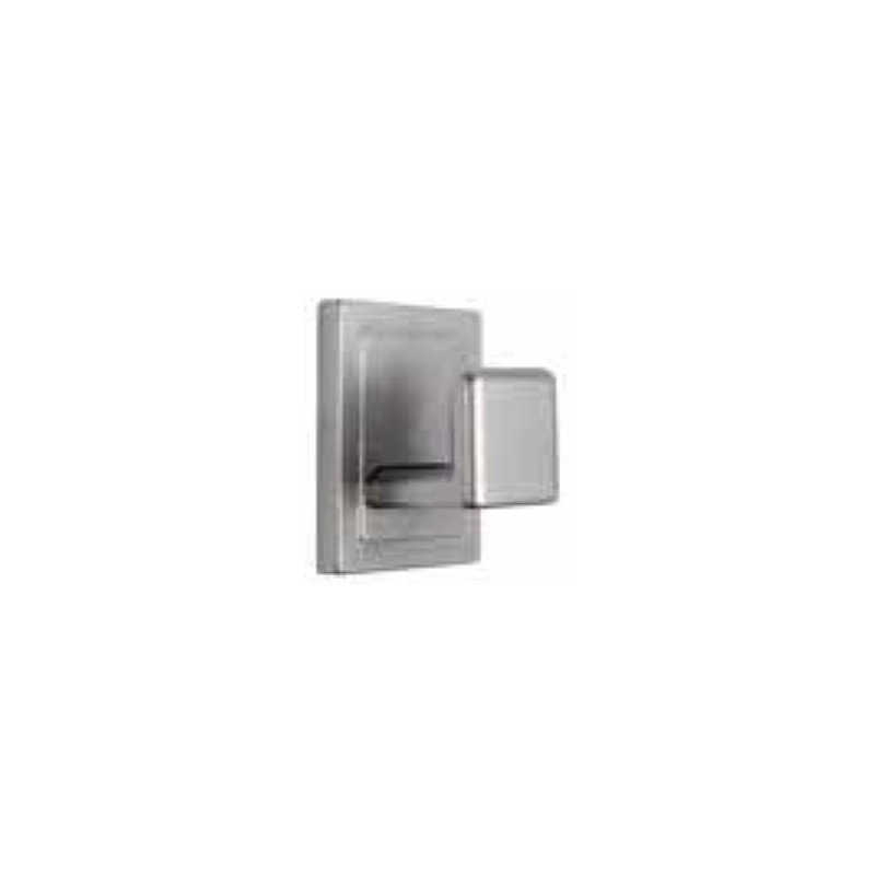 Cabide Sofima 1075, cromado mate, A.44 x L.36 x Gancho.27,5 mm