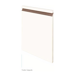 Porta Alvic p/cozinha/mobiliário Alvic Just in time, Standard, Quadro, Finger-Pull, Puxador Integrado, várias medidas